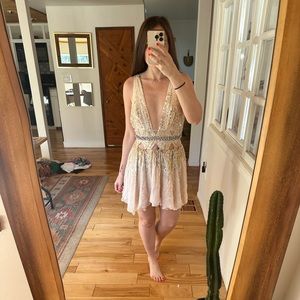 NYE party dress, seen on Paris Hilton.